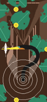 Charley Harper Needlepoint - Anihinga